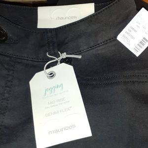 Maurice's DenimFlex Black Jeggings